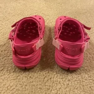 CROCS | Shoes | Pink Post Malone X Crocs Size M7 W9 | Poshmark display picture 3